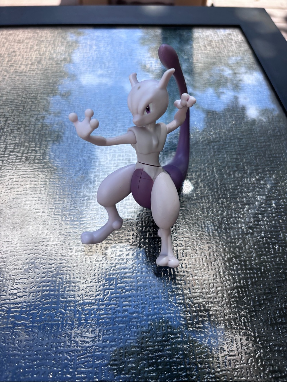 Pokemon Mewtwo Action Figure - Purple and White